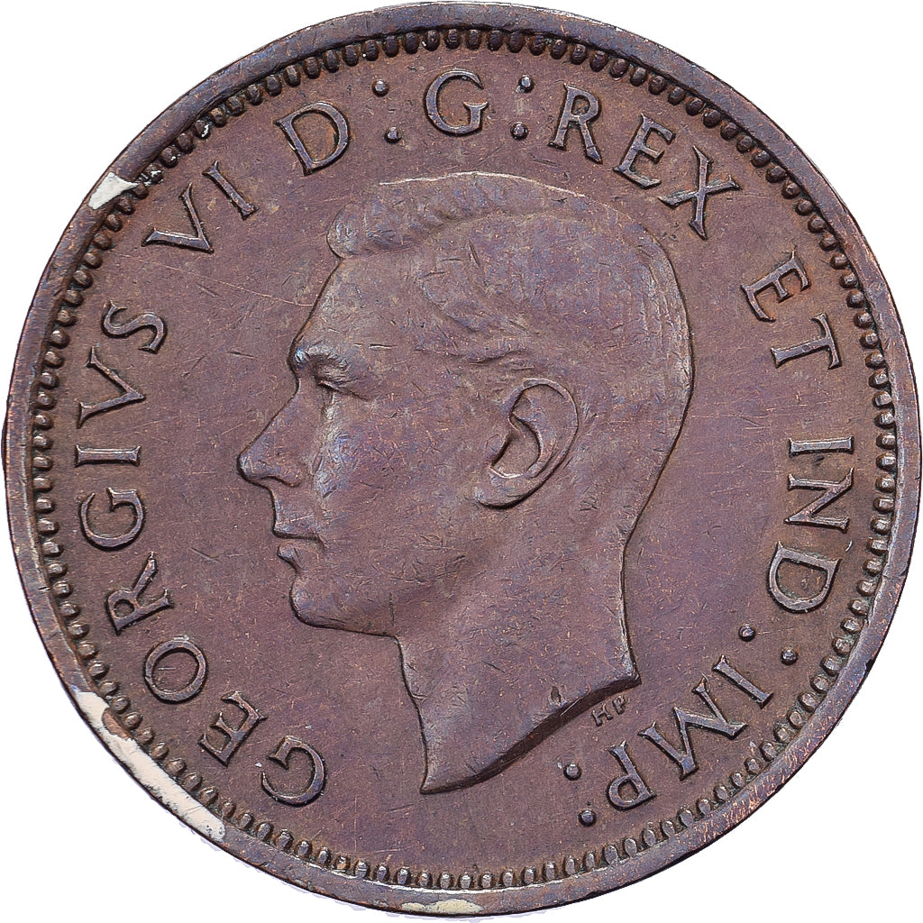 Canadá, George VI, Cent, 1940, Royal Canadian Mint, Bronce, MBC, KM:32