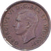 Canadá, George VI, Cent, 1940, Royal Canadian Mint, Bronce, MBC, KM:32