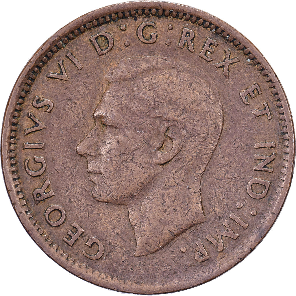 Canada, George VI, Cent, 1946, Royal Canadian Mint, Bronze, EF(40-45), KM:32