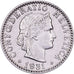Svizzera, 20 Rappen, 1931, Bern, Nichel, BB, KM:29