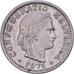 Switzerland, 20 Rappen, 1971, Bern, Copper-nickel, AU(50-53), KM:29a
