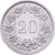 Svizzera, 20 Rappen, 1969, Bern, Rame-nichel, BB+, KM:29a