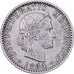 Switzerland, 20 Rappen, 1884, Bern, Nickel, VF(30-35), KM:29