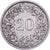 Svizzera, 20 Rappen, 1884, Bern, Nichel, MB+, KM:29