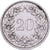 Svizzera, 20 Rappen, 1938, Bern, Nichel, BB+, KM:29