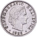 Szwajcaria, 20 Rappen, 1933, Bern, Nikiel, EF(40-45), KM:29