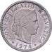 Svizzera, 20 Rappen, 1974, Bern, Rame-nichel, BB+, KM:29a