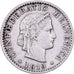 Svizzera, 20 Rappen, 1919, Bern, Nichel, BB, KM:29