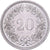 Svizzera, 20 Rappen, 1983, Bern, Rame-nichel, BB+, KM:29a