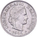 Svizzera, 20 Rappen, 1944, Bern, Rame-nichel, BB+, KM:29a