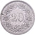 Svizzera, 20 Rappen, 1981, Bern, Rame-nichel, BB+, KM:29a