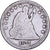 Stati Uniti, Quarter, Seated Liberty, 1877, U.S. Mint, Argento, MB, KM:A98