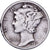 Stati Uniti, Dime, Mercury, 1943, U.S. Mint, Argento, MB+, KM:140