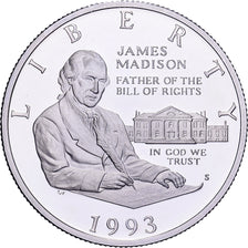 USA, Half Dollar, 1993, U.S. Mint, Proof, Srebro, MS(65-70), KM:240