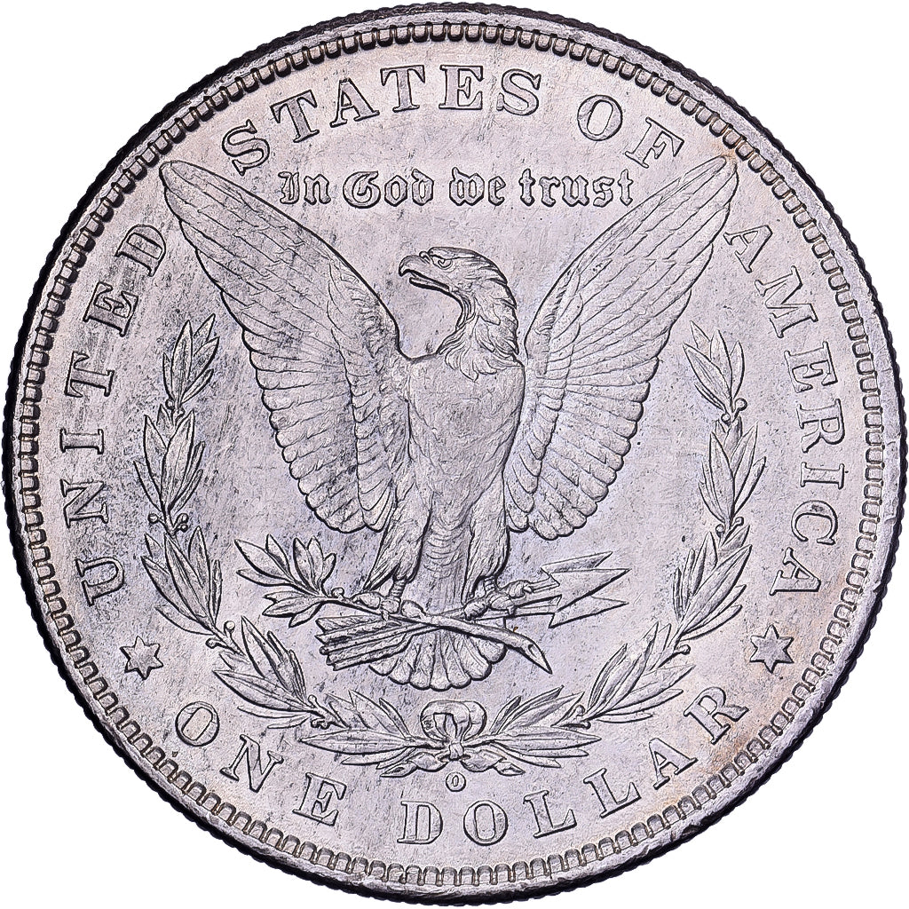 Vereinigte Staaten, Dollar, Morgan, 1880, U.S. Mint, Silber, VZ, KM:110