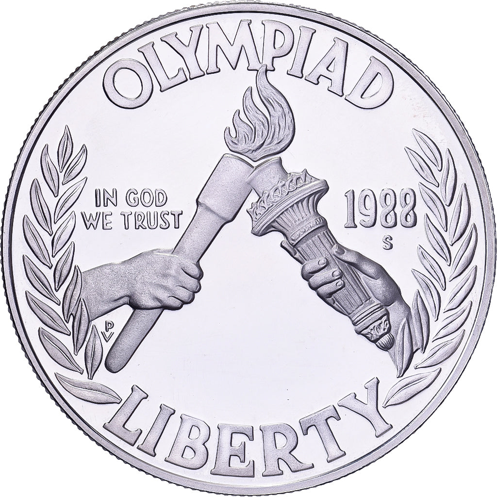 Vereinigte Staaten, Dollar, 1988, U.S. Mint, PP, Silber, STGL, KM:222