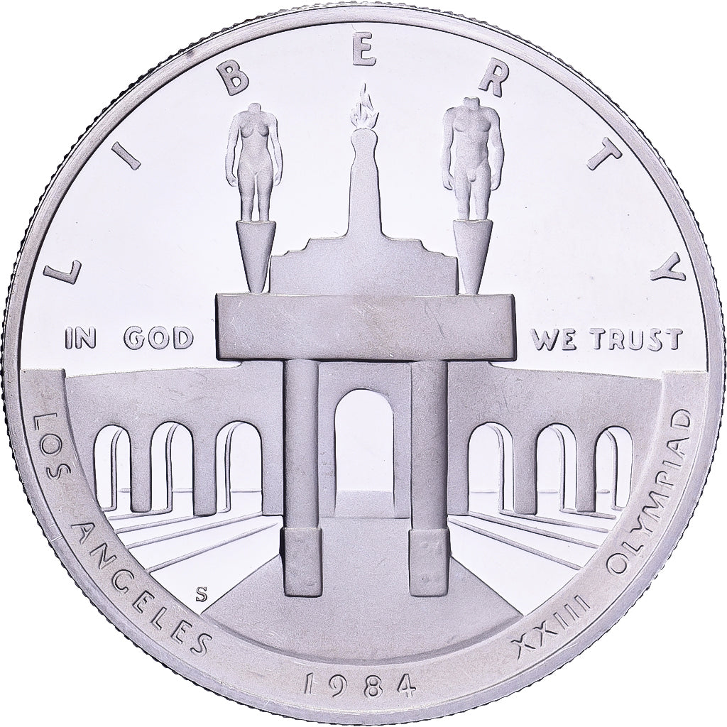 Vereinigte Staaten, Dollar, 1984, U.S. Mint, PP, Silber, STGL, KM:210