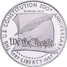 United States, Dollar, 1987, U.S. Mint, Proof, Silver, MS(65-70), KM:220