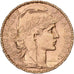 France, 20 Francs, Marianne, 1901, Paris, Or, SUP, Gadoury:1064, KM:847