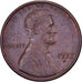 Stati Uniti, Cent, Lincoln, 1972, U.S. Mint, Ottone, BB+, KM:201