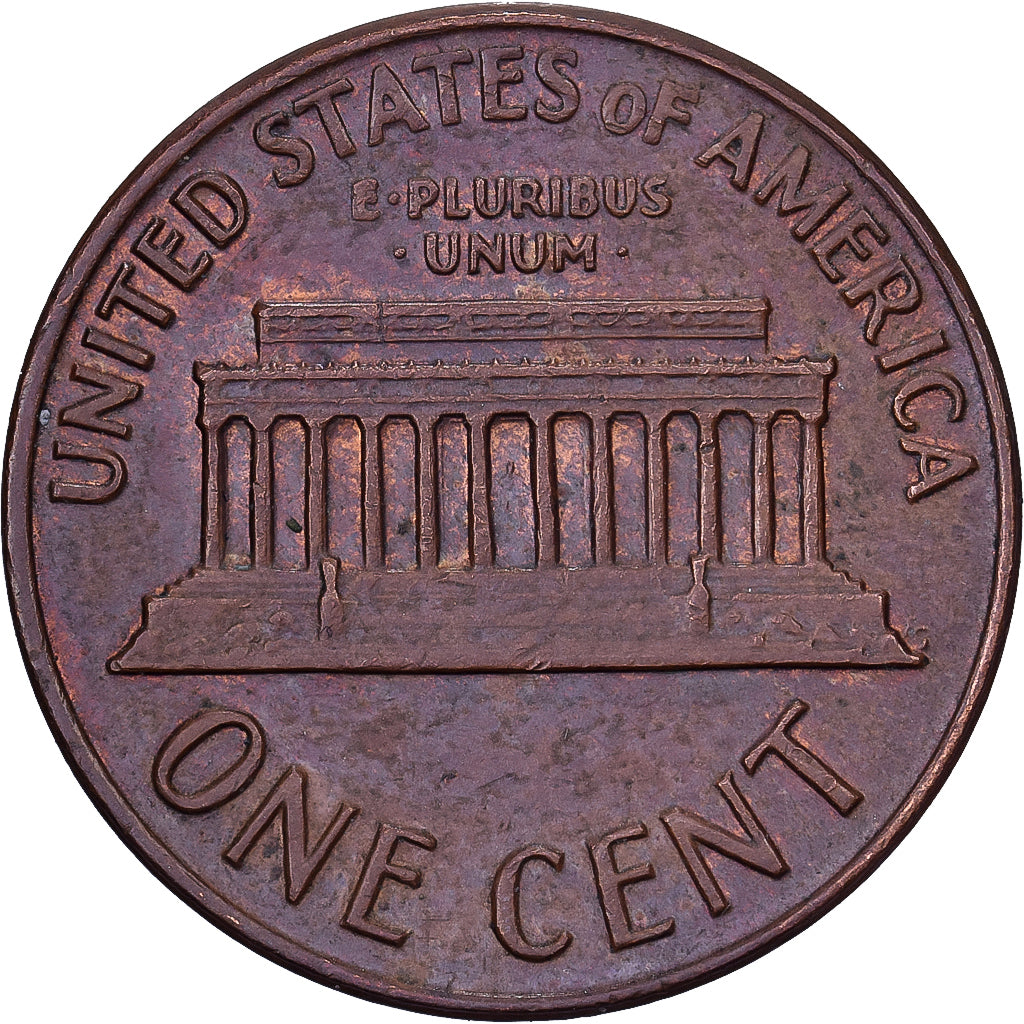 Stati Uniti, Cent, Lincoln, 1972, U.S. Mint, Ottone, BB+, KM:201