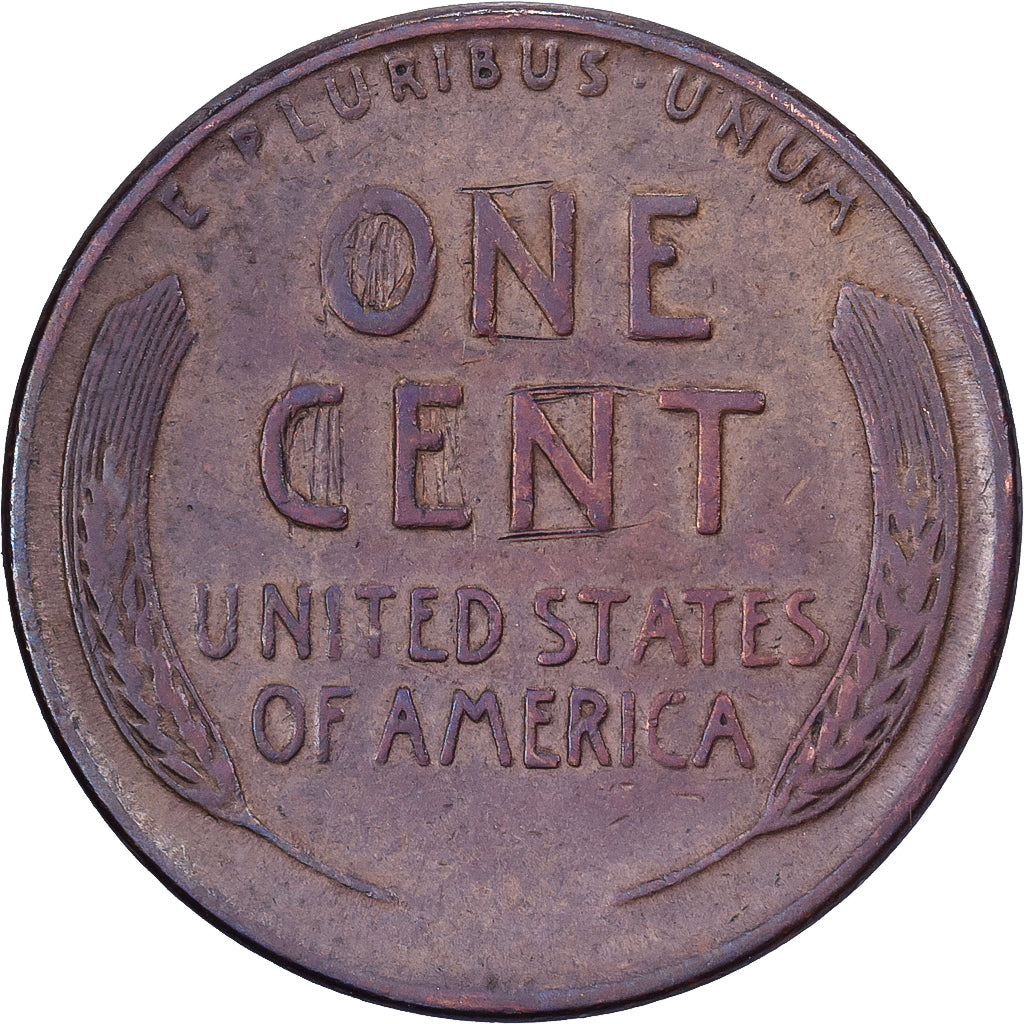 United States, Cent, Lincoln, 1942, U.S. Mint, Bronze, EF(40-45), KM:132