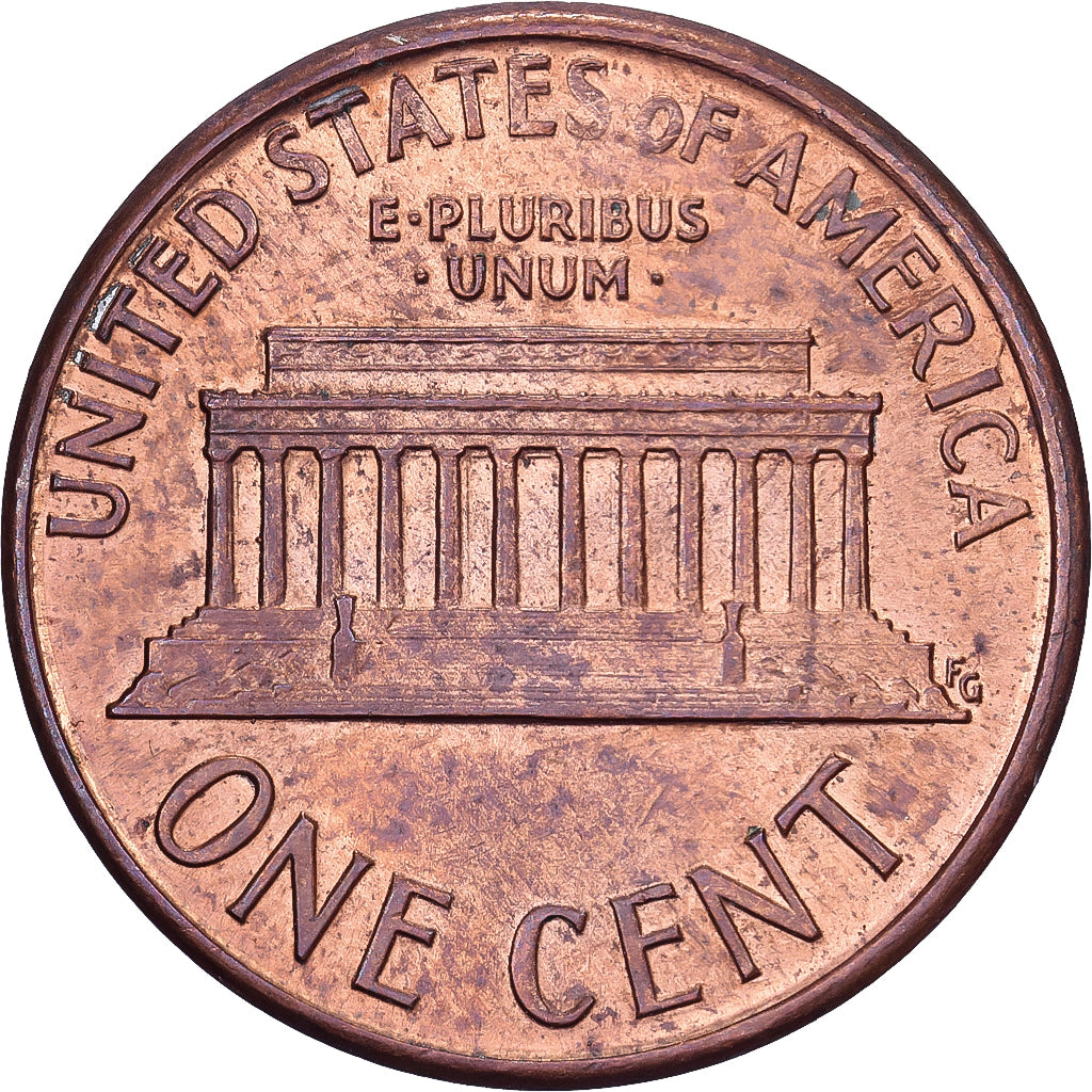 United States, Cent, Lincoln Cent, 1990, U.S. Mint, Copper Plated Zinc