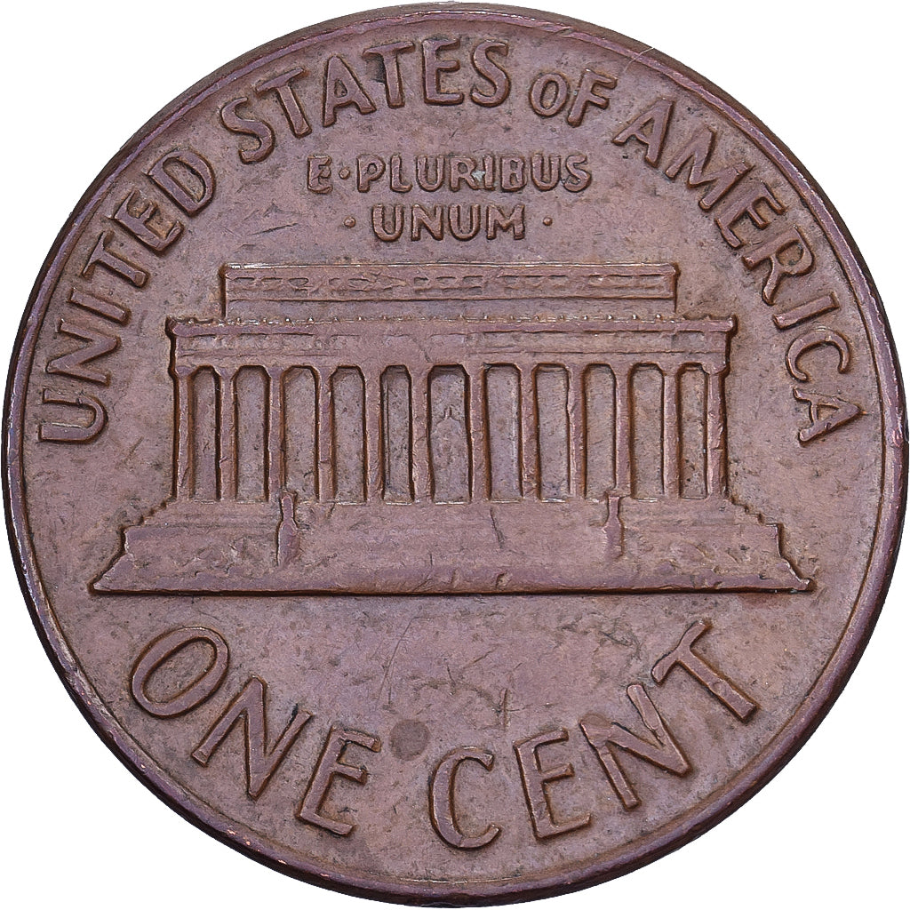 Verenigde Staten, Cent, Lincoln, 1972, U.S. Mint, Tin, ZF, KM:201
