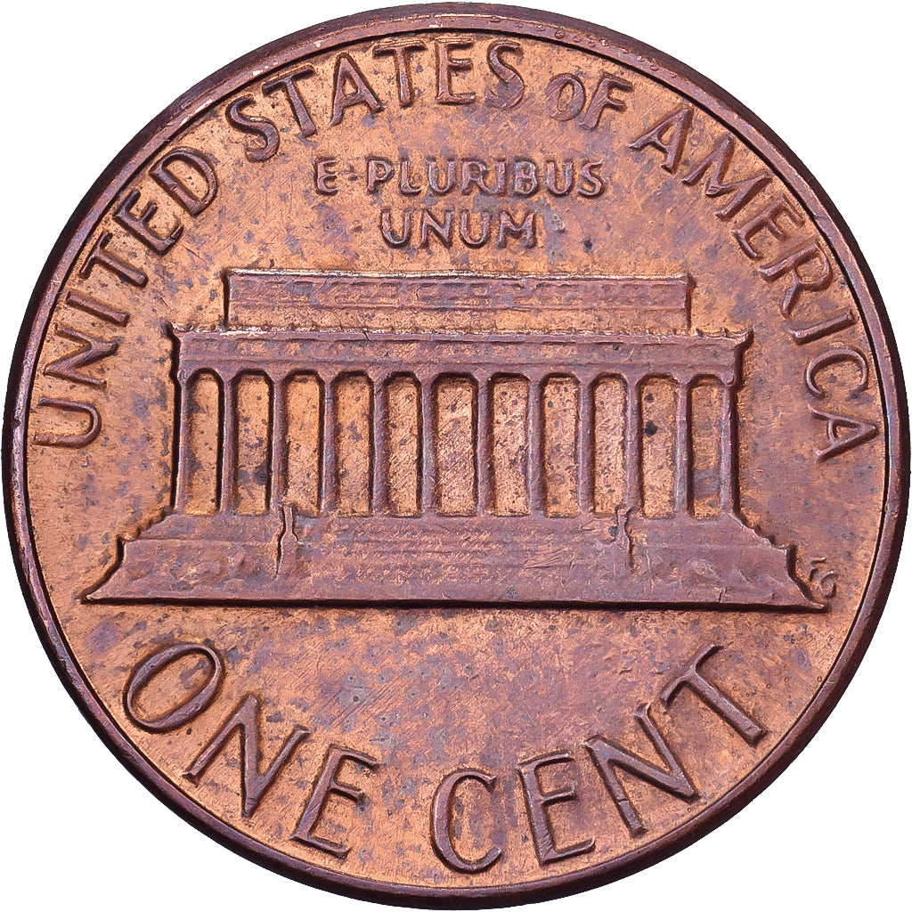 Estados Unidos, Cent, Lincoln, 1984, U.S. Mint, Cobre chapado en cinc, MBC