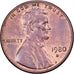 United States, Cent, Lincoln, 1980, U.S. Mint, Brass, AU(55-58), KM:201