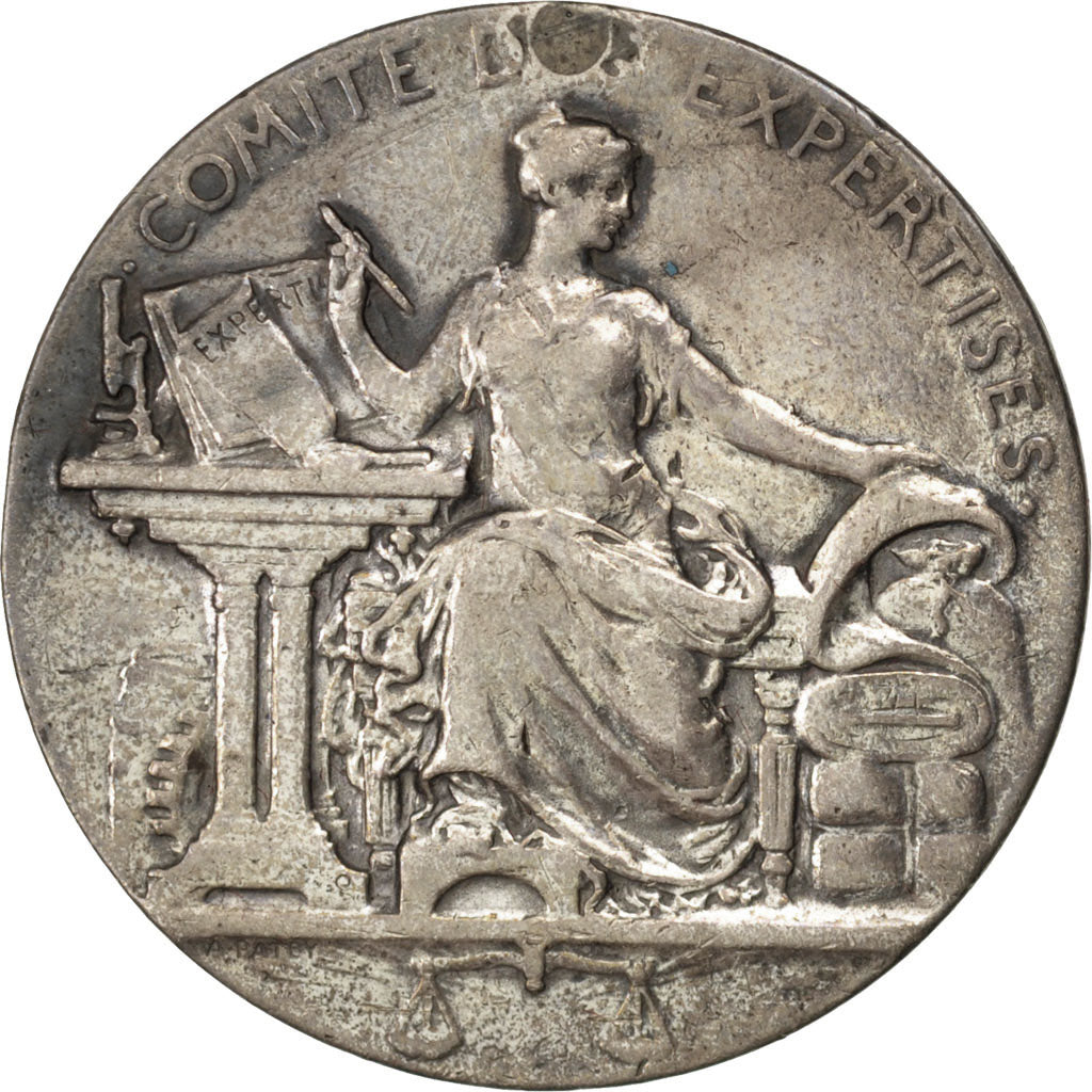 France, Medal, French Third Republic, Silver, EF(40-45)