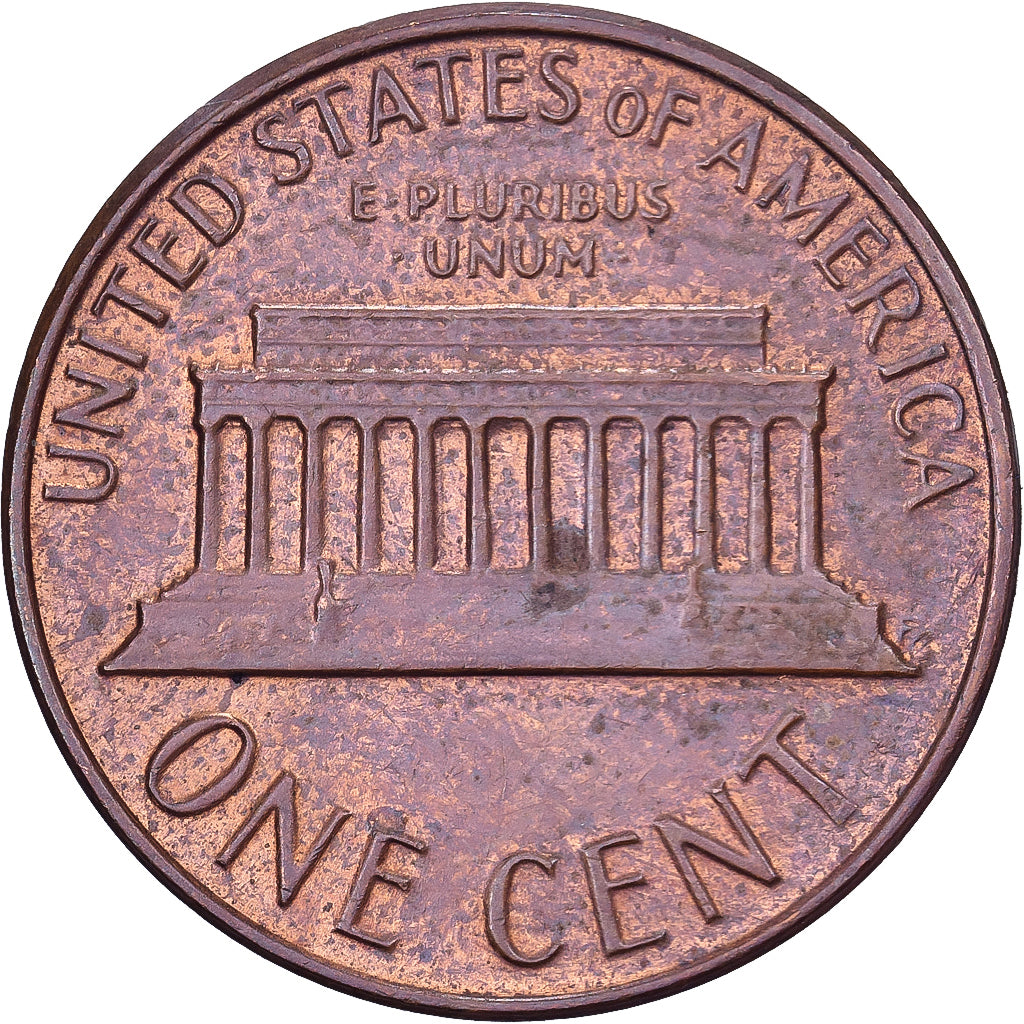 United States, Cent, Lincoln, 1977, U.S. Mint, Brass, EF(40-45), KM:201