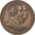France, Médaille, Louis XVIII, Cuivre, Gayrard, SUP