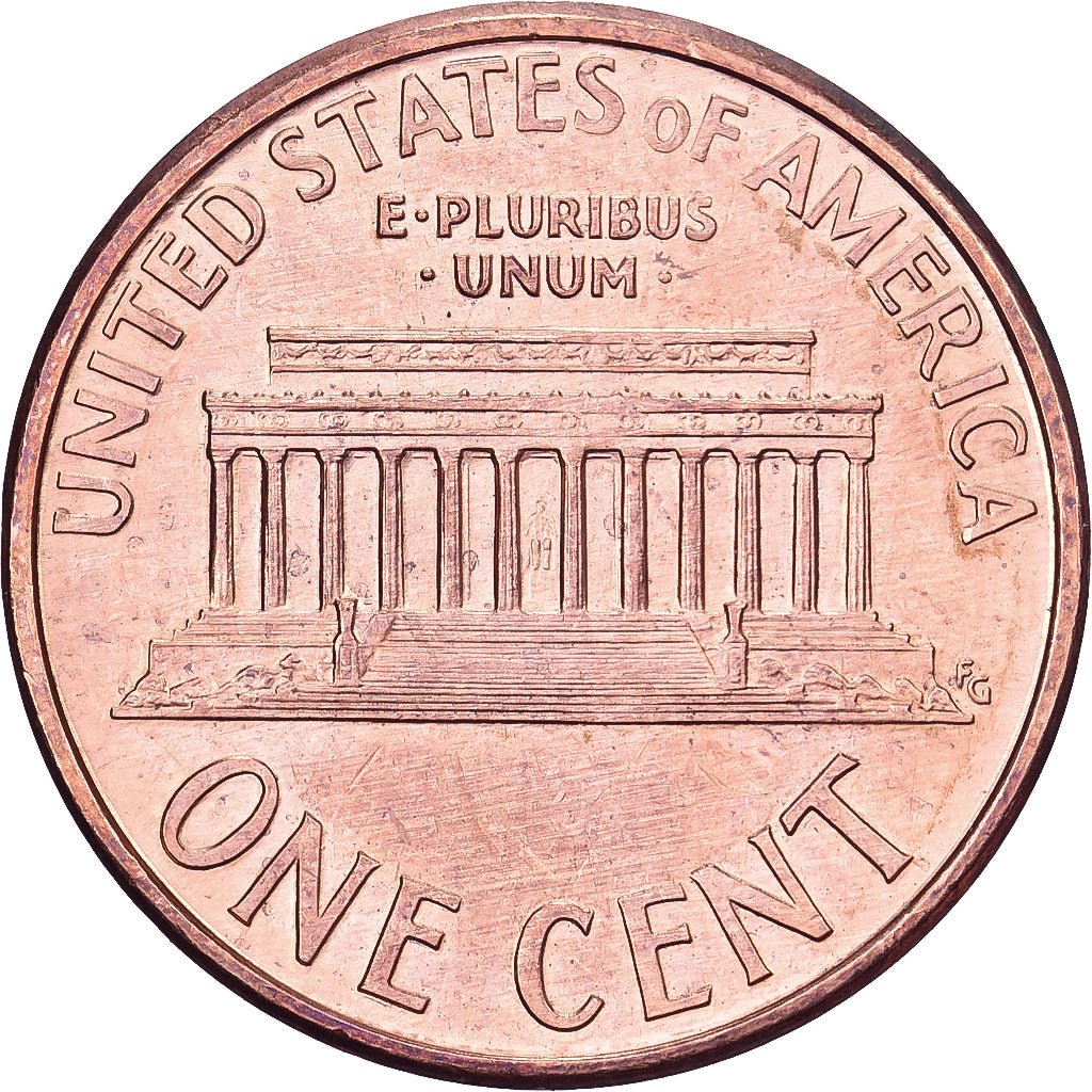 Estados Unidos, Cent, Lincoln, 1995, U.S. Mint, Cobre chapado en cinc, EBC
