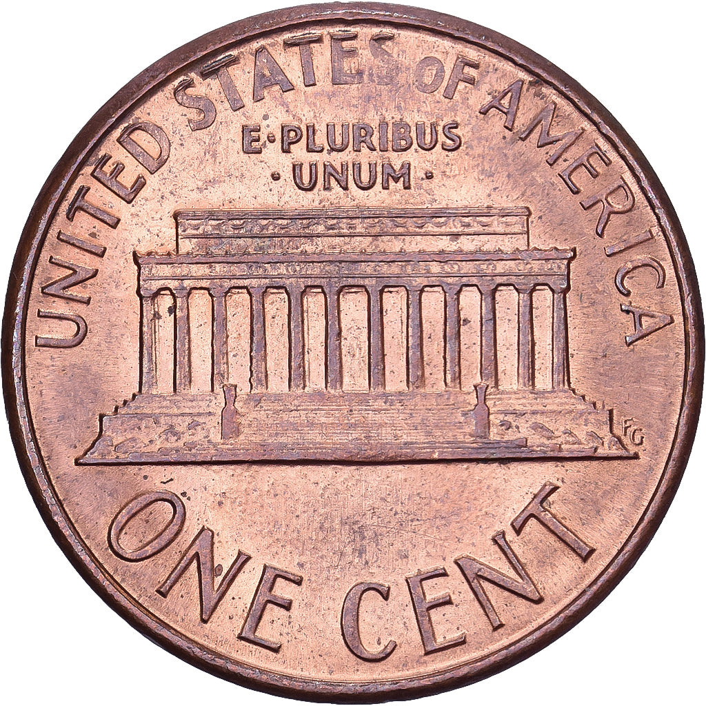 États-Unis, Cent, Lincoln, 1987, U.S. Mint, Copper Plated Zinc, TTB, KM:201b