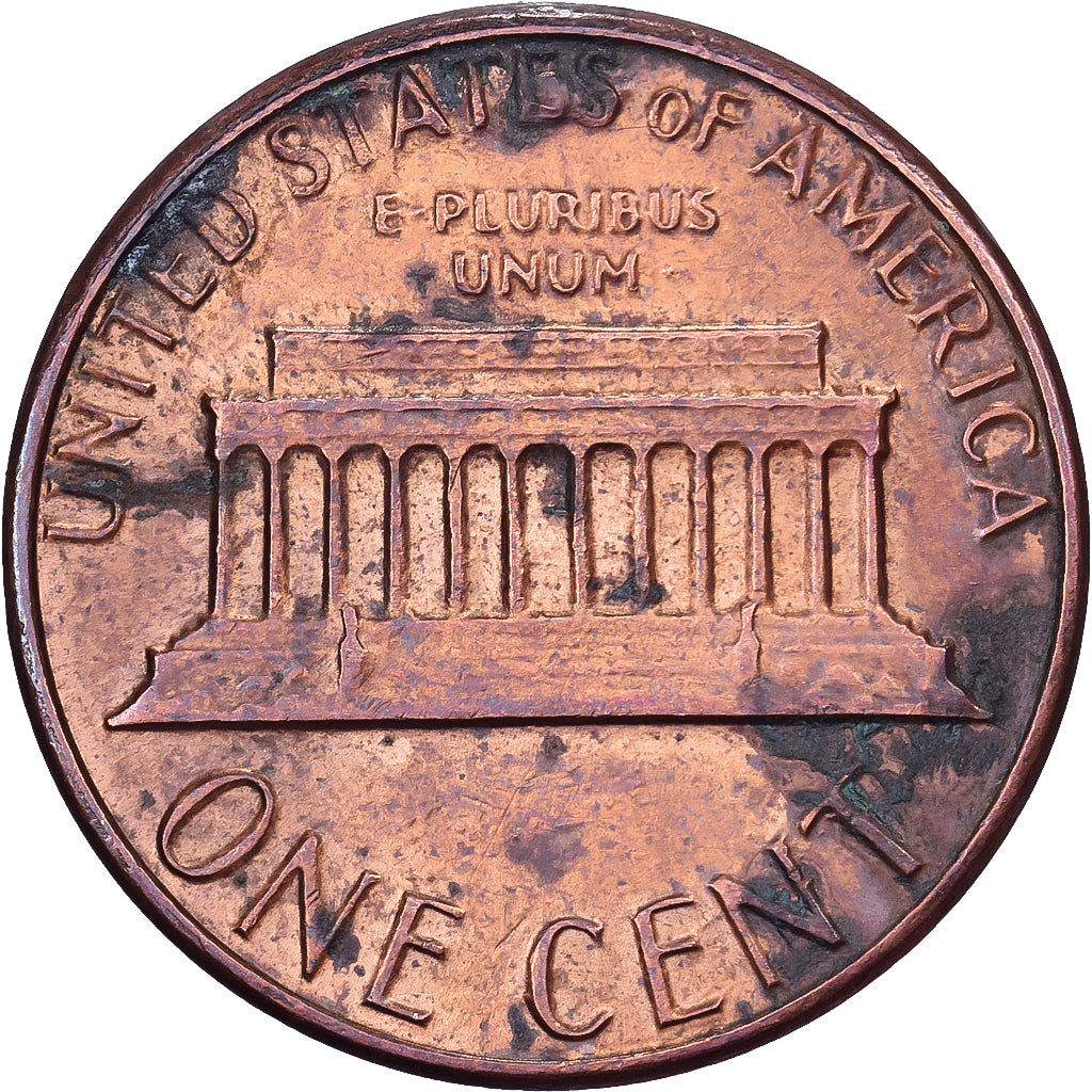 United States, Cent, Lincoln, 1982, U.S. Mint, Brass, VF(30-35), KM:201