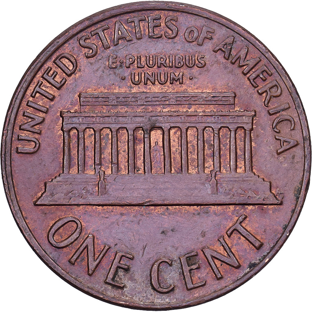 Estados Unidos, Cent, Lincoln, 1970, U.S. Mint, Latón, MBC, KM:201