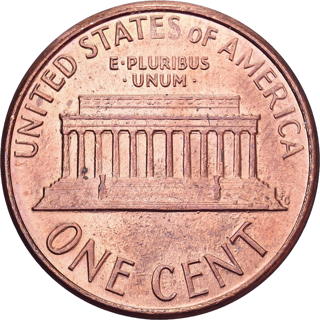 United States, Cent, Lincoln, 1988, U.S. Mint, Copper Plated Zinc, AU(50-53)