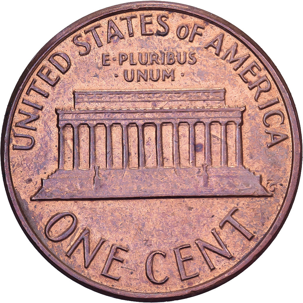 Stati Uniti, Cent, Lincoln, 1976, U.S. Mint, Ottone, BB, KM:201