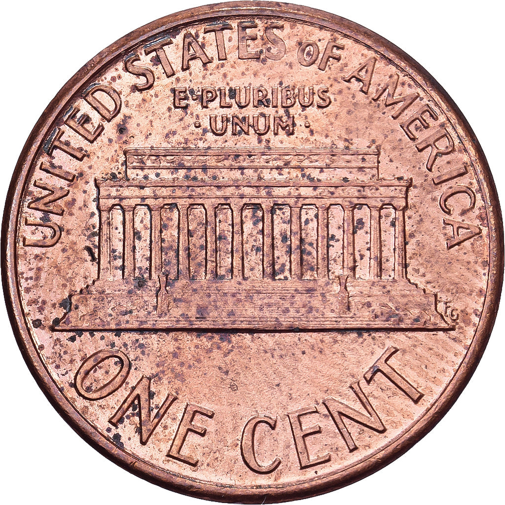 United States, Cent, Lincoln, 1988, U.S. Mint, Copper Plated Zinc, AU(50-53)