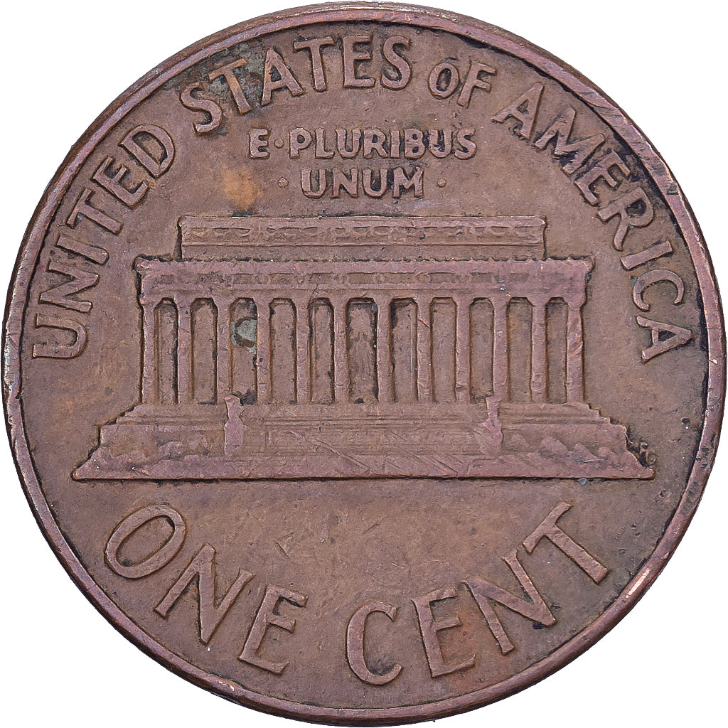 États-Unis, Cent, Lincoln, 1959, U.S. Mint, Laiton, TTB, KM:201