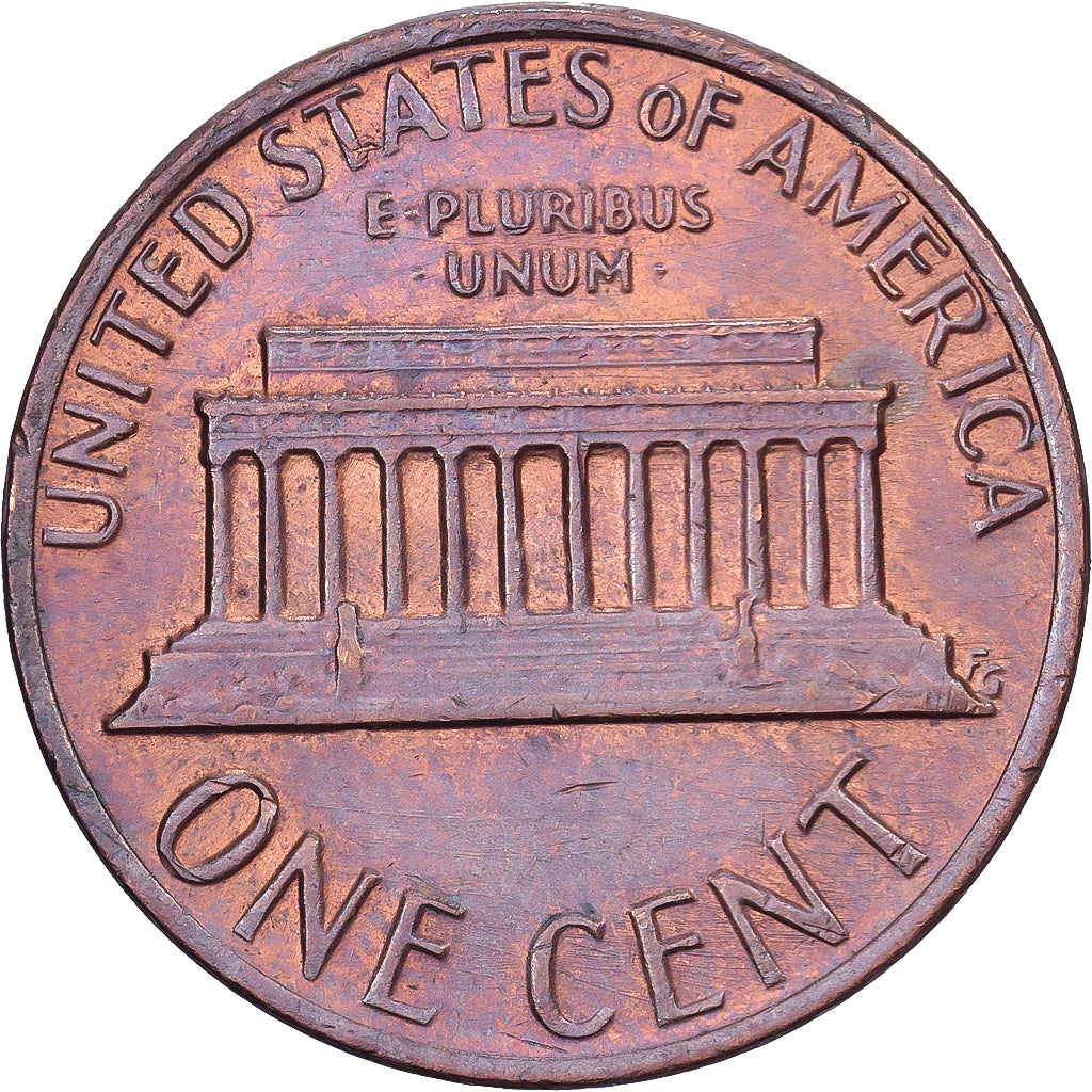 États-Unis, Cent, Lincoln, 1981, U.S. Mint, Laiton, TTB, KM:201