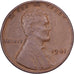 United States, Cent, Lincoln, 1941, U.S. Mint, Bronze, EF(40-45), KM:132