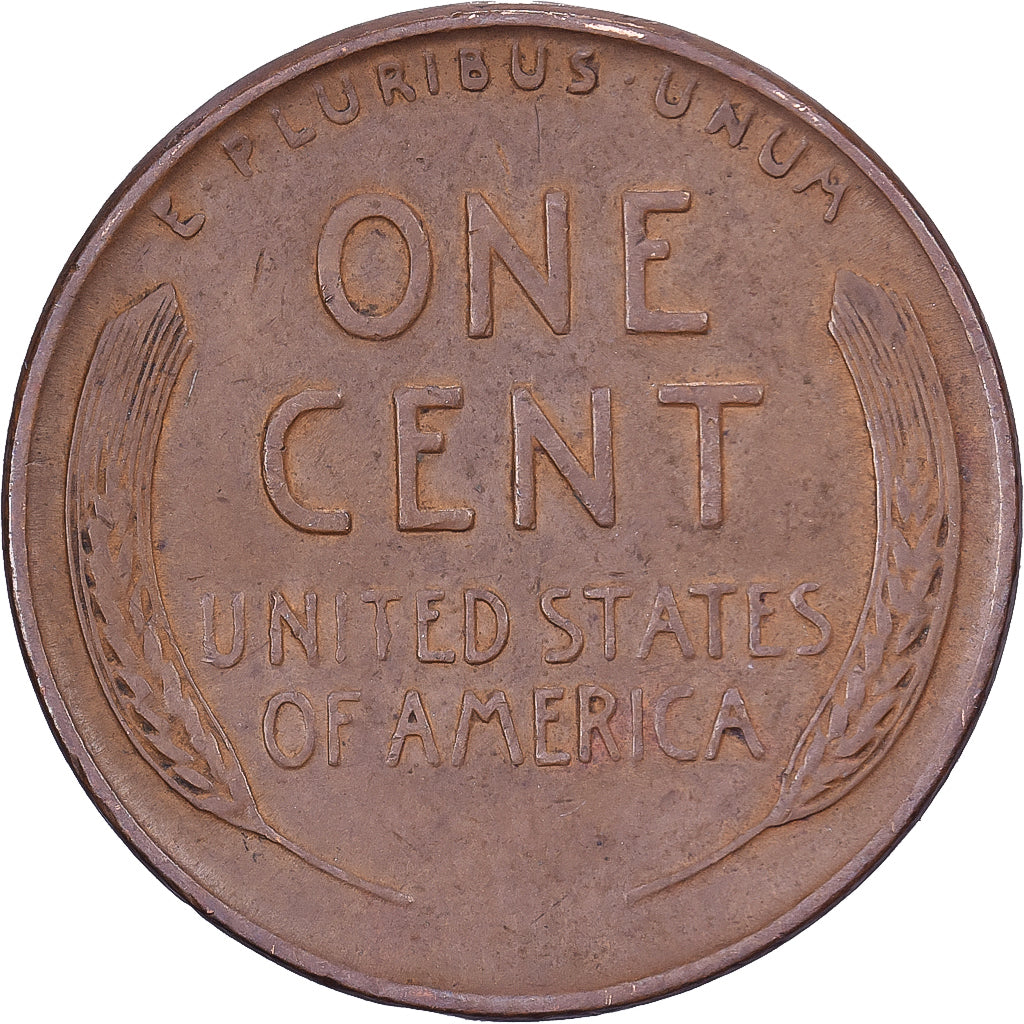 United States, Cent, Lincoln, 1941, U.S. Mint, Bronze, EF(40-45), KM:132