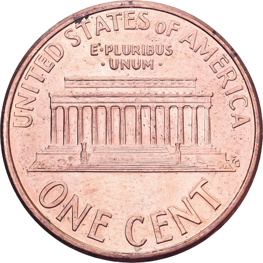 United States, Cent, Lincoln, 1996, U.S. Mint, Copper Plated Zinc, AU(50-53)