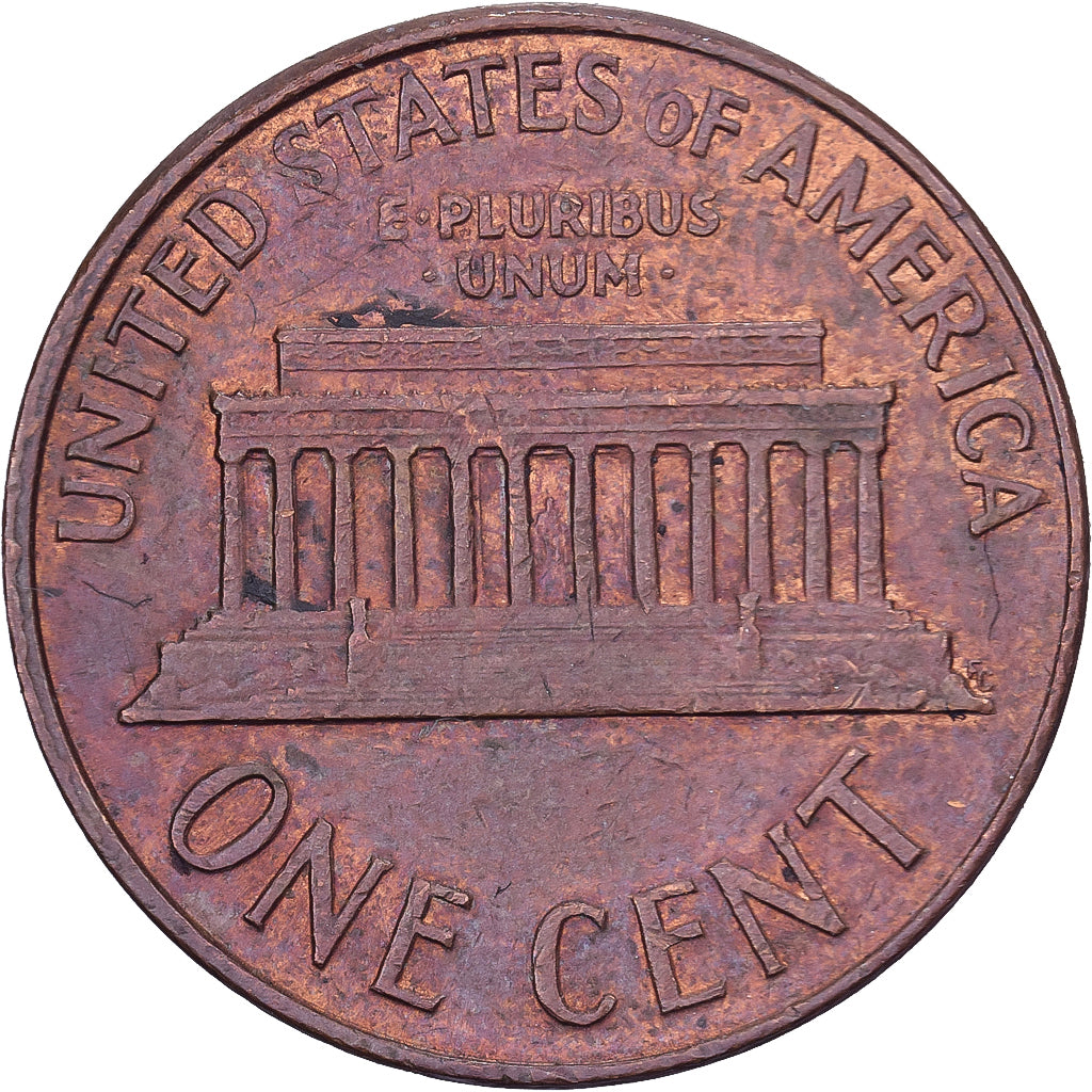 Estados Unidos, Cent, Lincoln, 1968, U.S. Mint, Latón, MBC, KM:201