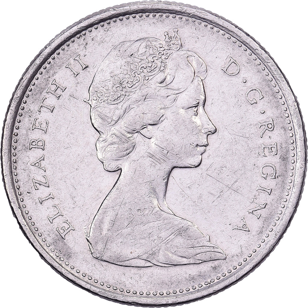 Canada, Élisabeth II, 25 Cents, 1972, Royal Canadian Mint, Nickel, TTB+, KM:62b