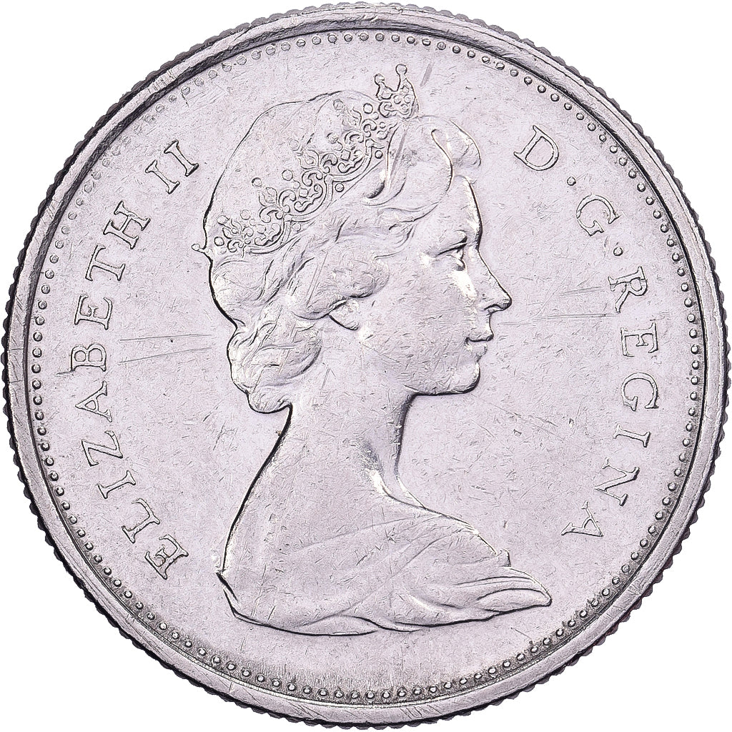 Canada, Elizabeth II, 25 Cents, 1975, Royal Canadian Mint, Nickel, AU(50-53)