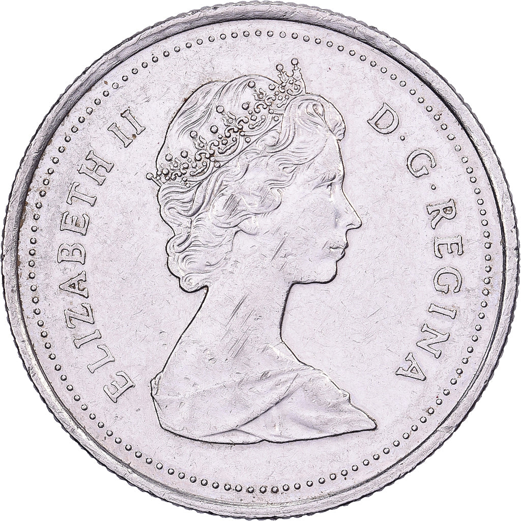 Canada, Élisabeth II, 25 Cents, 1987, Royal Canadian Mint, Nickel, TTB+, KM:74