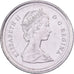 Canadá, Elizabeth II, 25 Cents, 1988, Royal Canadian Mint, Níquel, AU(50-53)